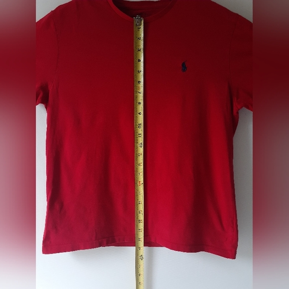 Polo Ralph Lauren women's red short-sleeve t-shirt size M - Picture 6 of 8